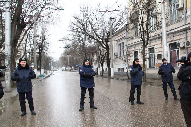 В Симферополе перекрыли центральные улицы