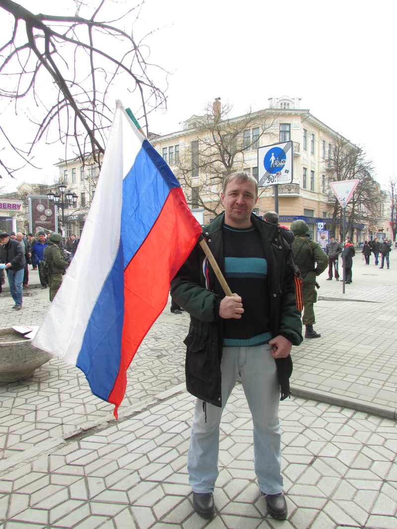 В Симферополь для поддержания боевого духа приехали севастопольцы