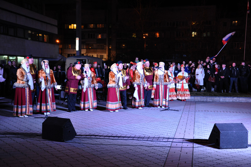 В центре Симферополя прошел фестиваль дружбы, весны и надежды