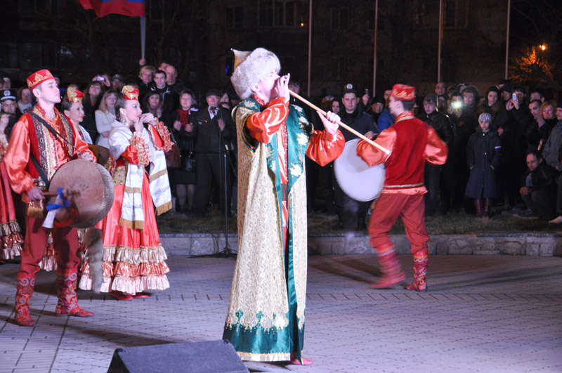 В центре Симферополя прошел фестиваль дружбы, весны и надежды
