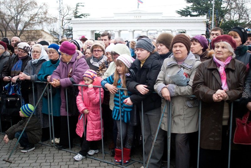 В Севастополе отслужили молебен за мир в стране