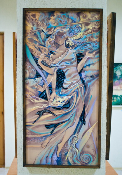 В Севастополе открылась персональная выставка местной художницы 