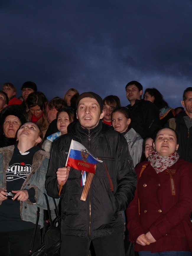 В Симферополе прошел митинг против пропаганды в украинских СМИ