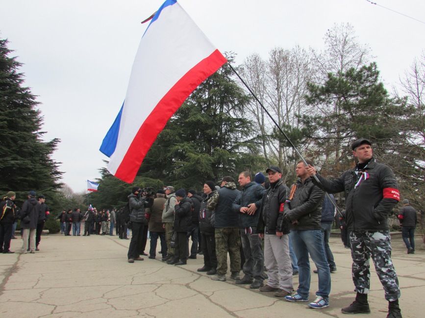 В Симферополе приняло присягу первое подразделение Вооруженных сил Крыма