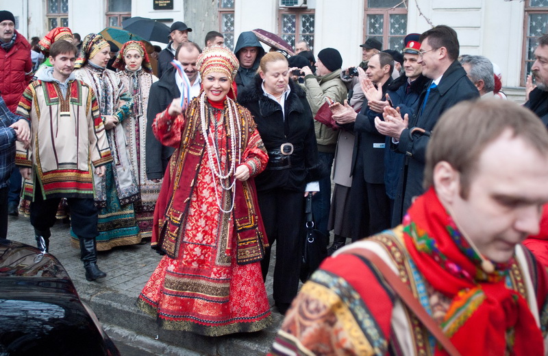 В Севастополе состоялся праздничный митинг