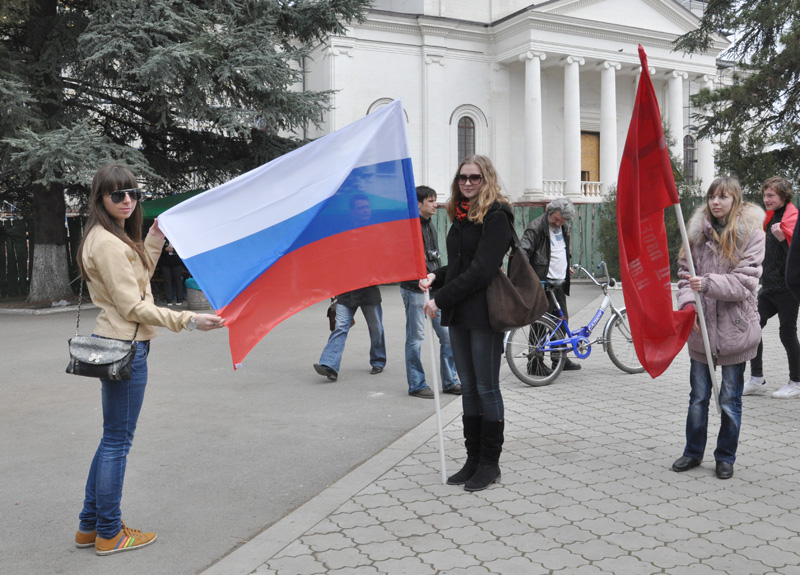 Симферополь готовится к референдуму