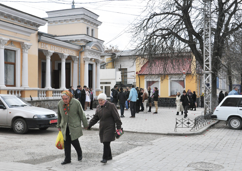 Симферополь готовится к референдуму