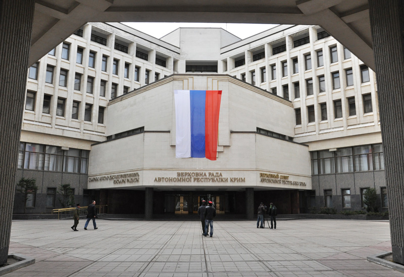 Симферополь готовится к референдуму