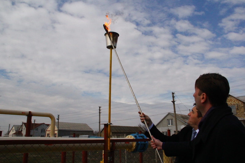 В симферопольской Каменке пустили газ