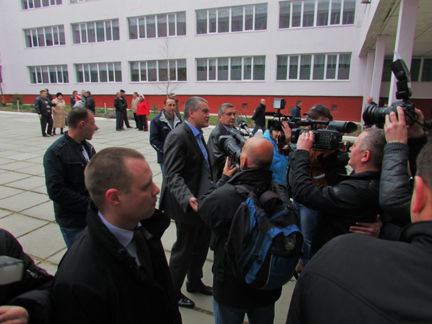 Премьер Крыма проголосовал на референдуме