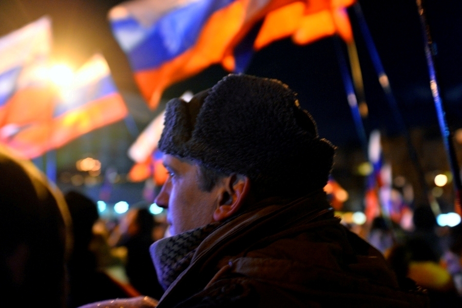 В Симферополе отмечают проведение референдума