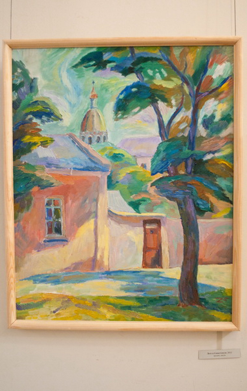 В Севастополе открылась персональная выставка молодой художницы