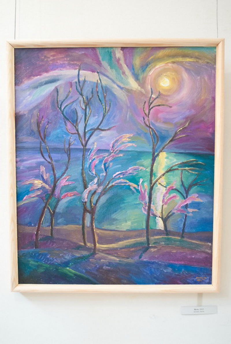 В Севастополе открылась персональная выставка молодой художницы