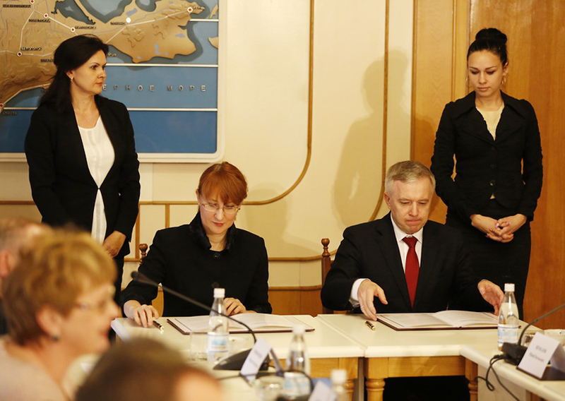 Госсовет Крыма будет сотрудничать с Госдумой России 