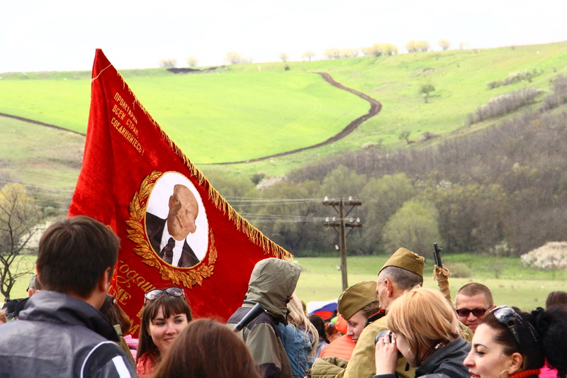 В Симферопольском районе устроили военную реконструкцию