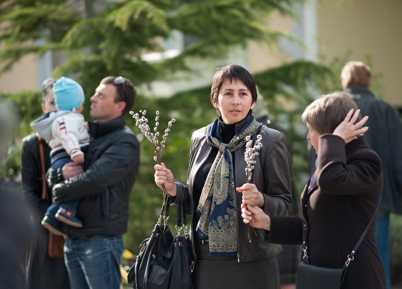 Православные Севастополя отметили Вербное воскресенье