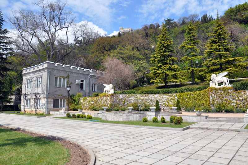 Юсуповский дворец в Кореизе требует ремонта