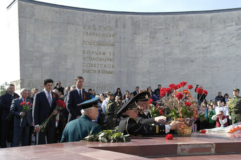 В Ялте отметили 70-ю годовщину освобождения города