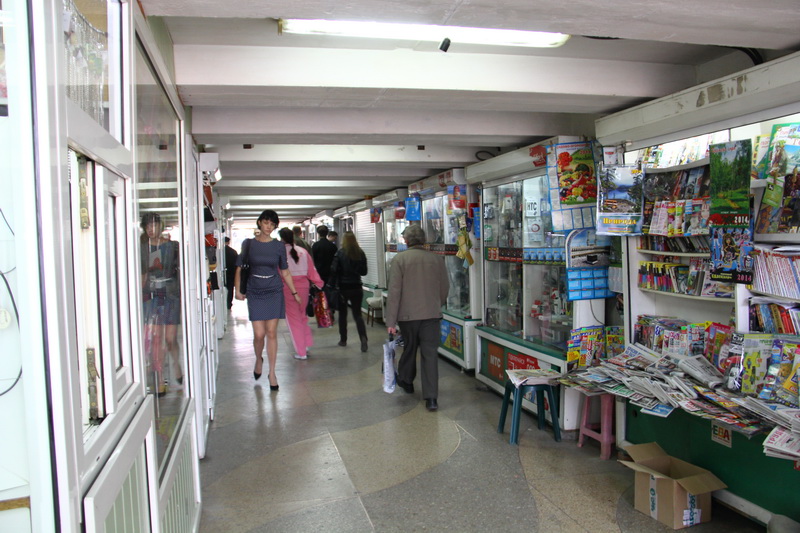 Предприниматели подземных переходов Симферополя митинговали против смены руководства