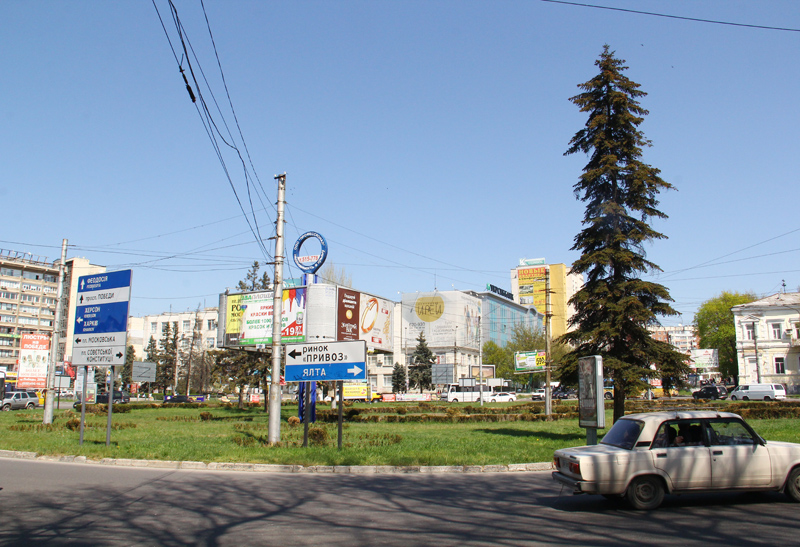 В Симферополе дорожные кольца благоустроят к майским праздникам