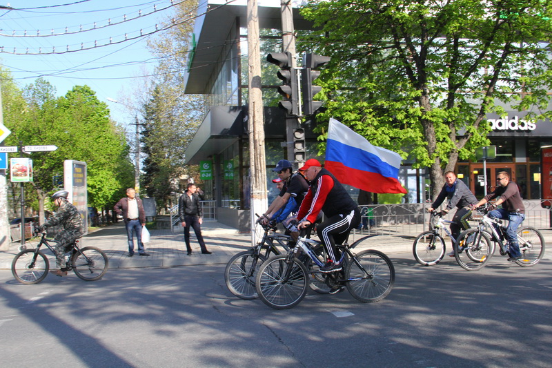 В Симферополе открыли велосипедный сезон
