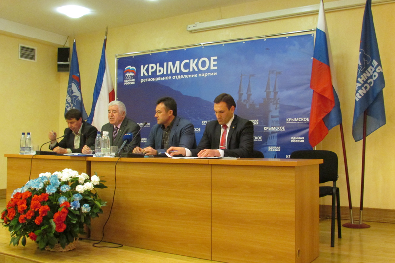 В Симферополе выбрали секретаря городского отделения «Единой России»