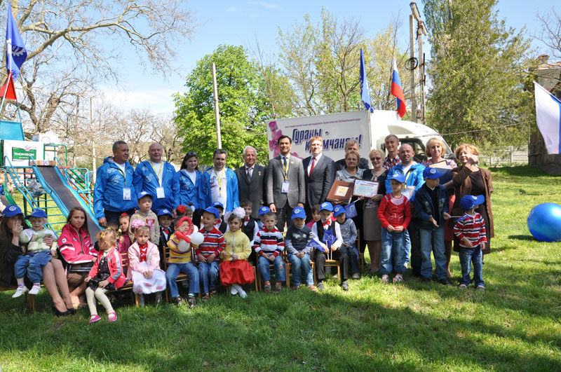 В Крым из Читы прибыла гуманитарная помощь для детских домов