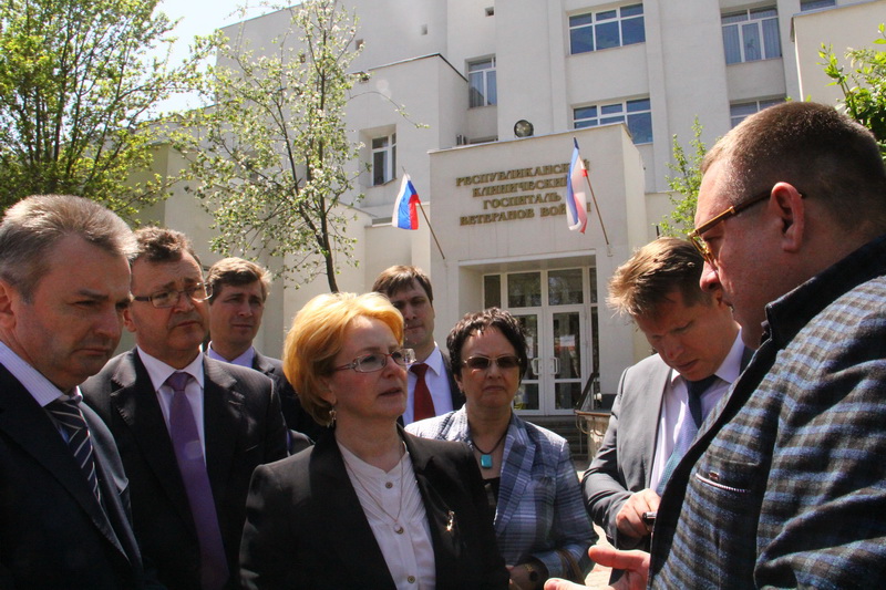 В Крым с рабочим визитом прибыла министр здравоохранения РФ