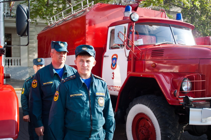 В Севастополе отметили 365-летие пожарной охраны