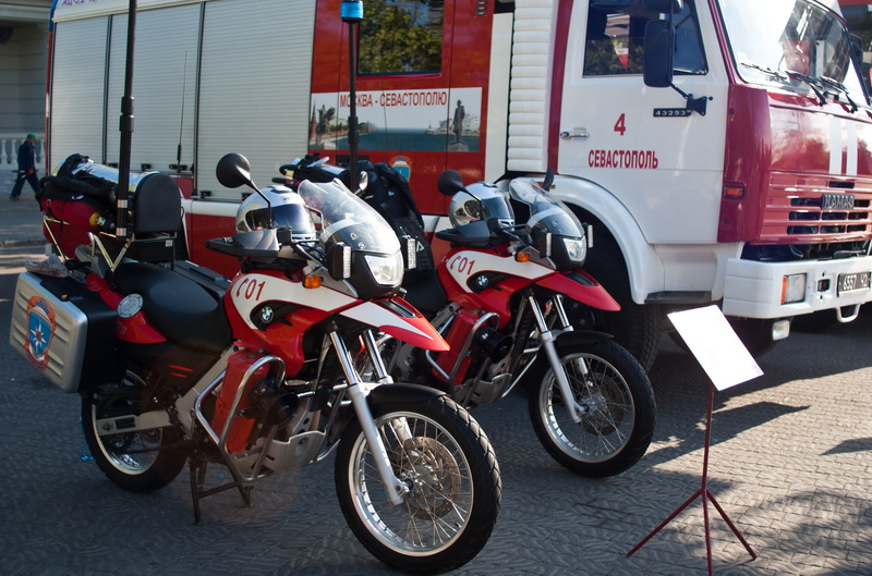 В Севастополе отметили 365-летие пожарной охраны