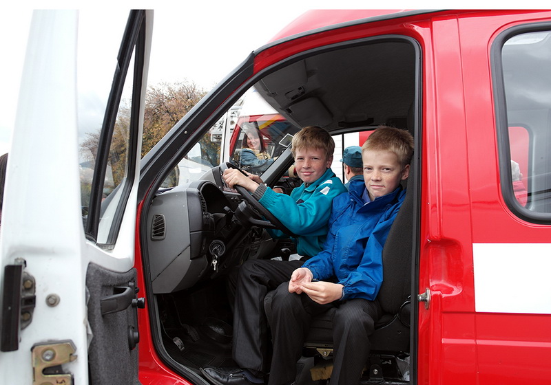 В Ялте отметили годовщину пожарной охраны РФ