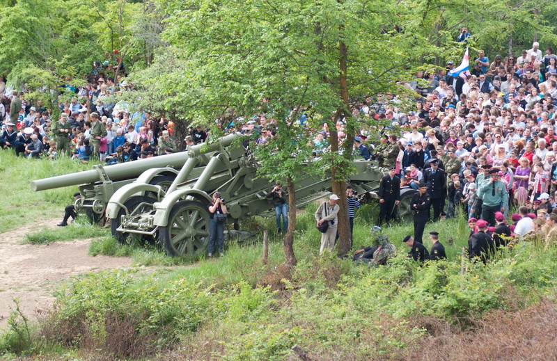 На Сапун-горе показали историческую реконструкцию 