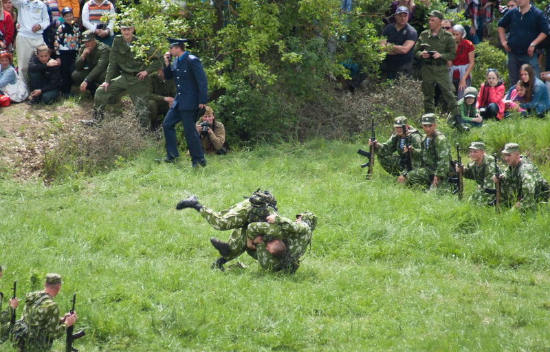 На Сапун-горе показали историческую реконструкцию 