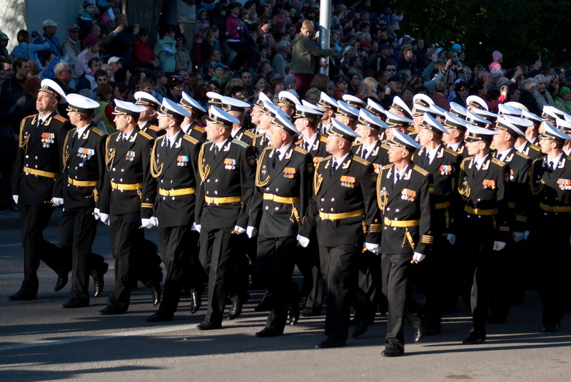 В Севастополе состоялась репетиция парада Победы