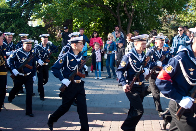 В Севастополе состоялась репетиция парада Победы