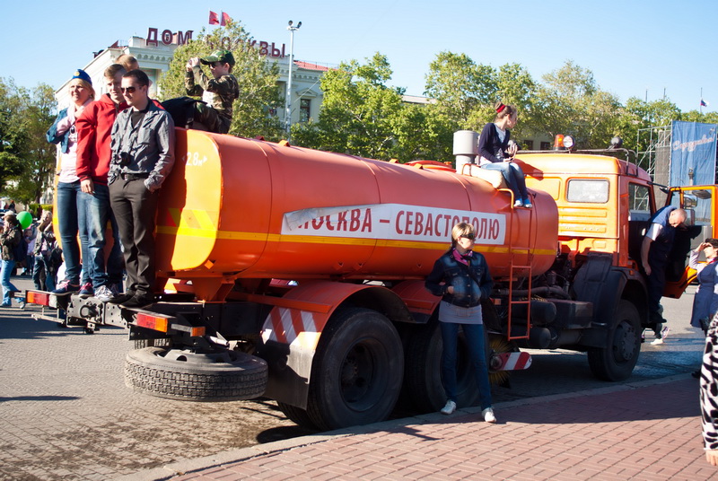 В Севастополе состоялась репетиция парада Победы