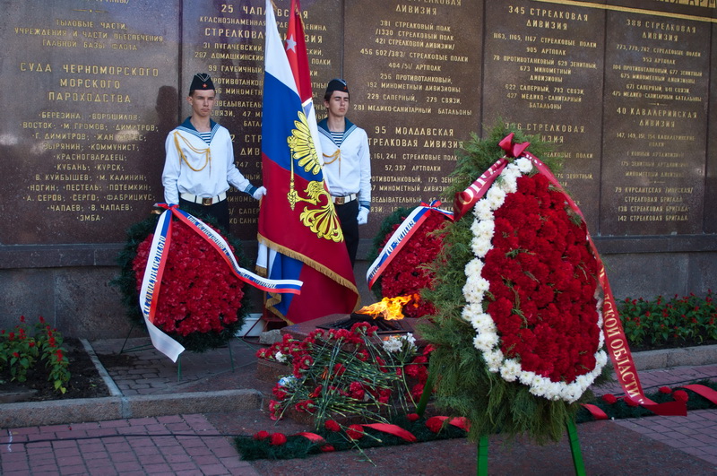 В Севастополе провели мемориальный час