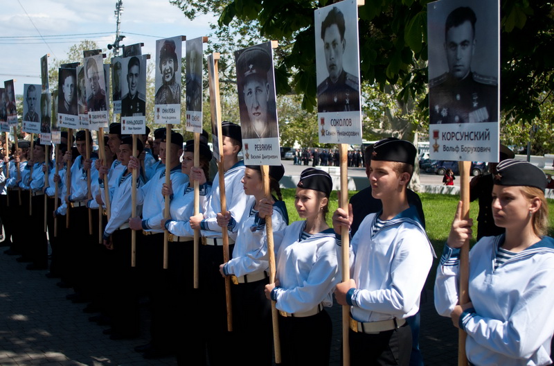 В Севастополе провели мемориальный час