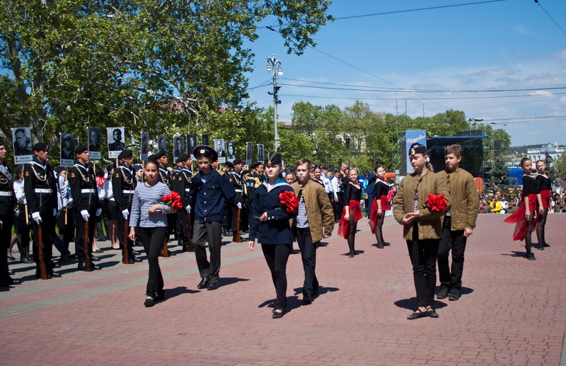 В Севастополе провели мемориальный час