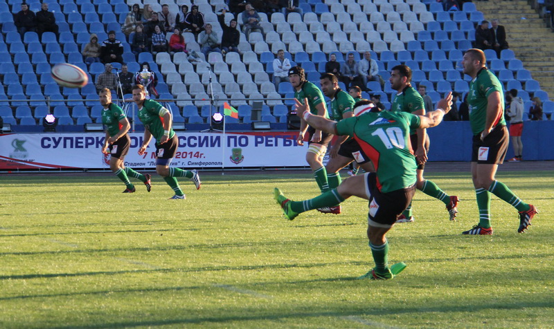 В Симферополе разыграли российский суперкубок по регби