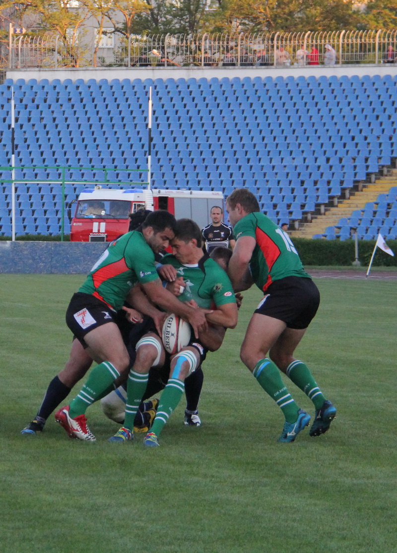 В Симферополе разыграли российский суперкубок по регби