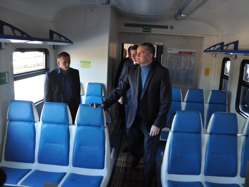 В Крыму начал курсировать российский электропоезд