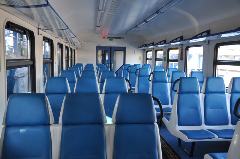 В Крыму начал курсировать российский электропоезд