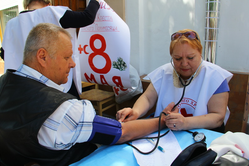 В Крыму работают 25 отделений Красного креста