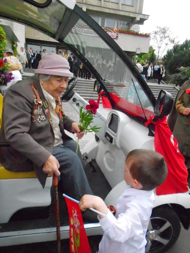 В Алуште отметили День Победы