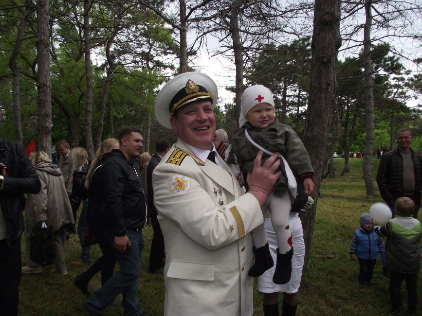 Симферополь отметил праздник Победы