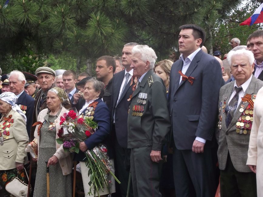 Симферополь отметил праздник Победы