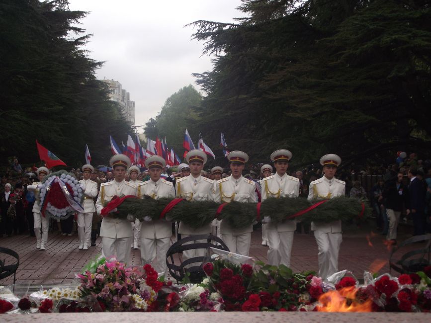Симферополь отметил праздник Победы