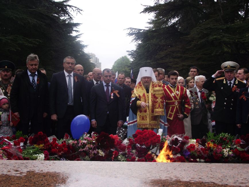 Симферополь отметил праздник Победы