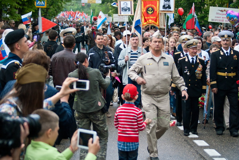 Севастополь отметил День Победы и 70-летие освобождения